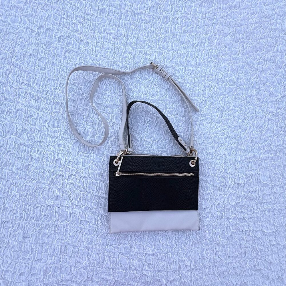 Black and White Crossbody Purse